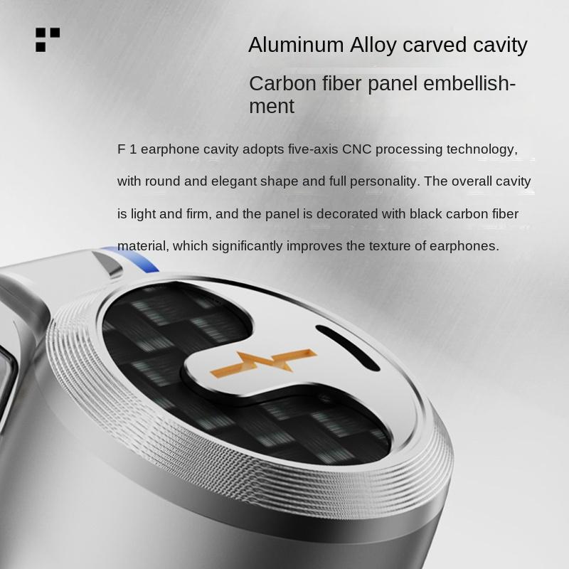 NiceHCK Флагман F1 с плоской плоской диафрагмой Hi-Fi наушники-вкладыши со сменным кабелем Металл Алюминиевый сплав