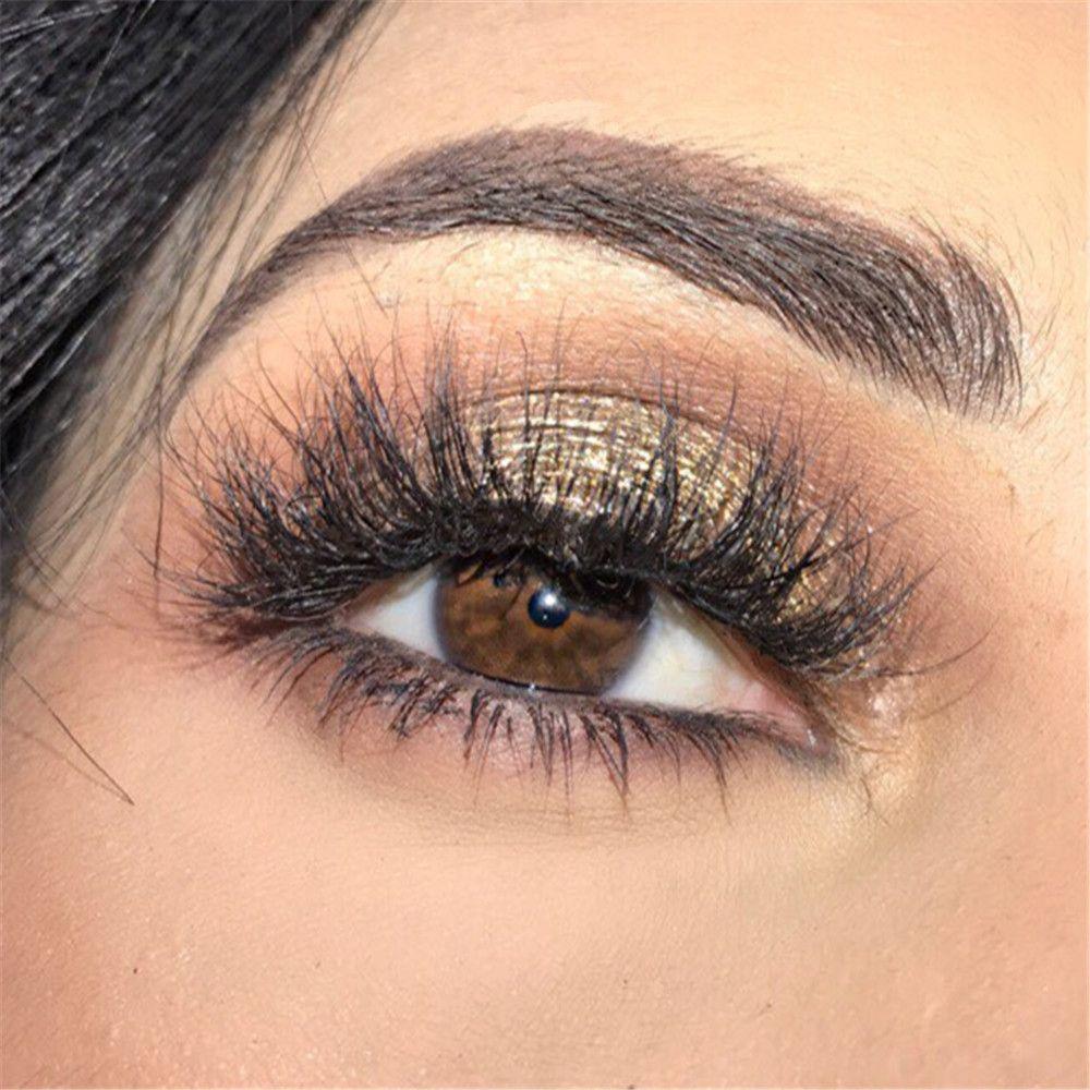 Mixed Styles Full Strips Wispy Fluffy Hair Crisscross Extension Tools False Eyelashes 3D Mink Hair