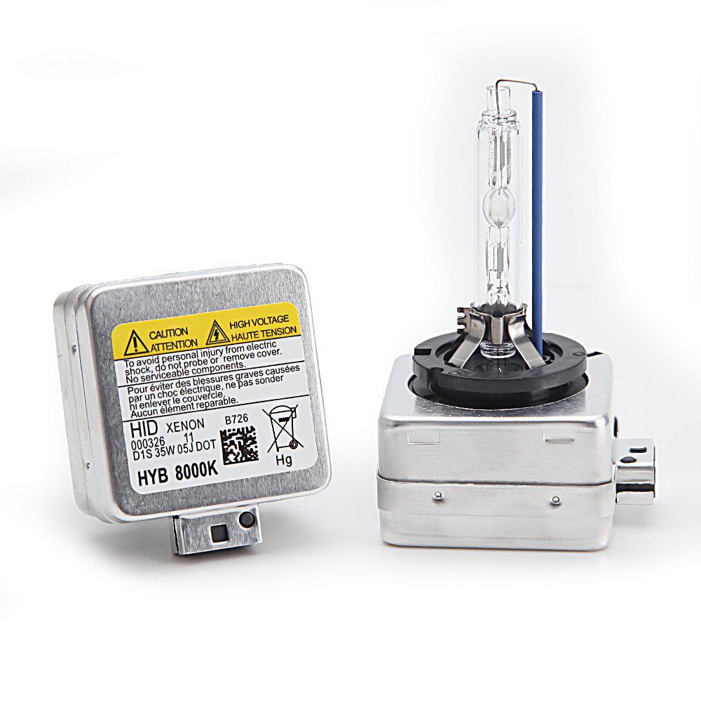 (4300К 6000К 8000К ) 35W D1S Автомобильная ксеноновая лампа для замены фар HID (Упаковка из 2 шт.)