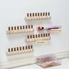 Nail Art Armor Oil Glue Display Rack Glasses Display Stand Transparent Cosmetic Brush Storage Box Nail Polish Wall Shelf
