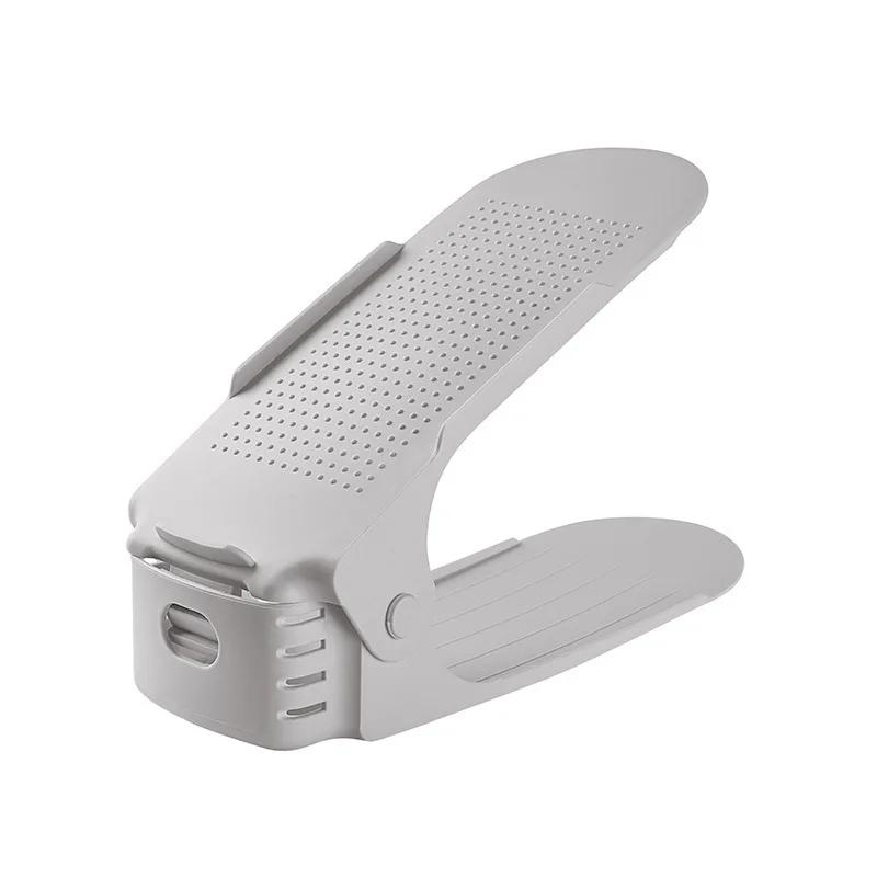 5 шт. Компактный прочный регулируемый органайзер Подставка для обуви Слот Стойка для хранения обуви шкаф стенд обувная полка для дома шкаф