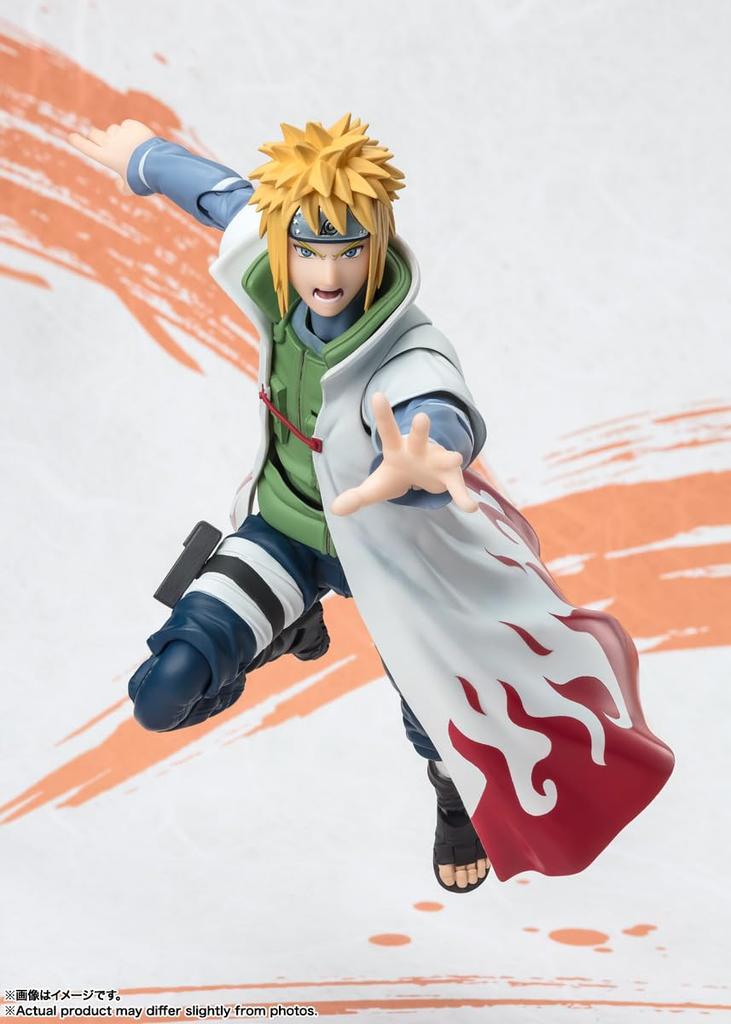 TAMASHII NATIONS NARUTO Минато Намикадзе 160 мм ПВХ АБС Окрашенная Подвижная Фигурка S.H.Figuarts -Издание NARUTOP99- Прибл.. &