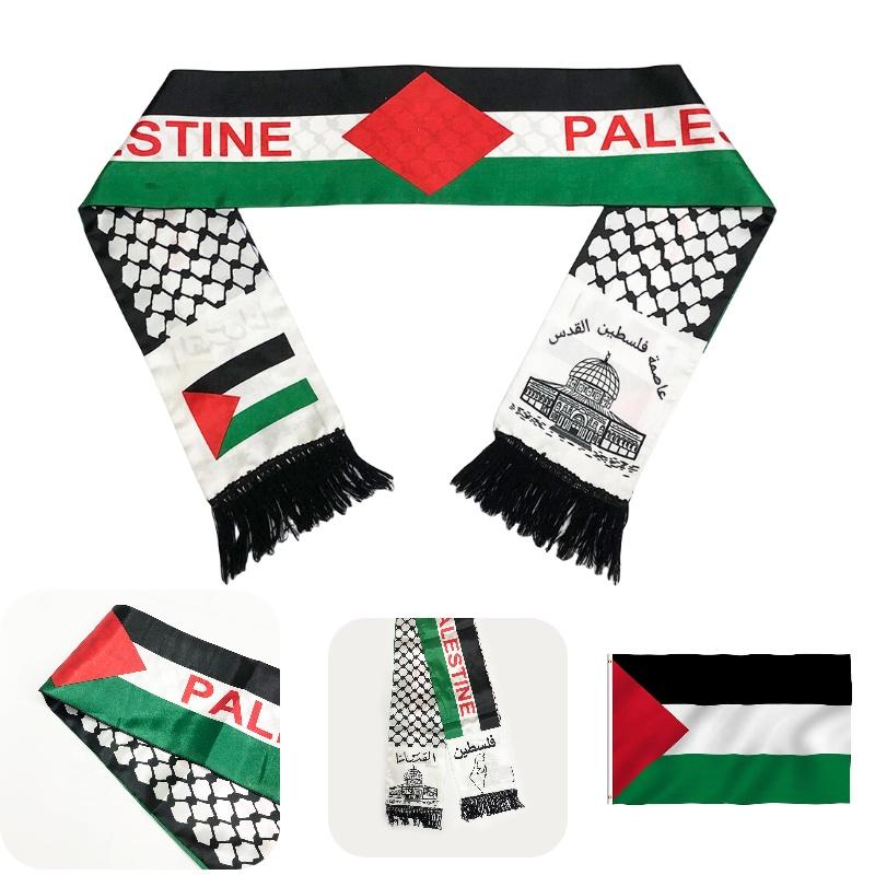 High-quality Polyester Fabric Palestinian Flag For Garden Decoration