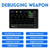 FNIRSI 1013D Oscilloscope Handheld Tablet Portable Digital Storage Oscilloscope 2 100Mhz Sampling TFT LCD Touchscreen - Oscilloscope, Kit, Channels,