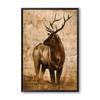 Ретро стиль войны, декоративные животные, олень, холст, картина, художественный принт, плакат, настенные картины, украшение для дома, спальни