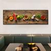 Grains, Spices, Pepper, Posters and Prints, Decoration for the Kitchen, Modern Canvas Painting, Wall Art Paintings for the Living Room, No Frames