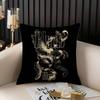 Fashion Brand R_RHUDEs Pillow Case Home Dorm Chair Back Short Plush Double-sided Printing Office Nap Time Cushion Cover