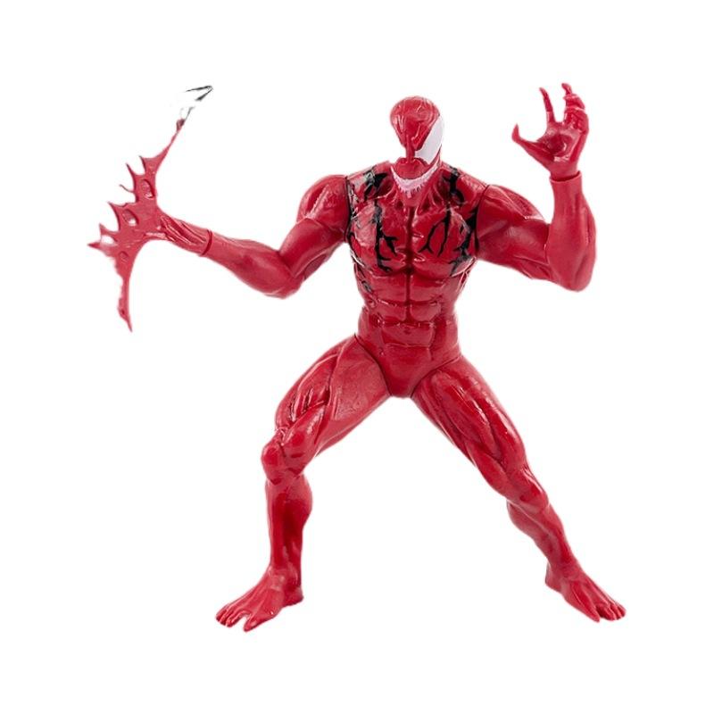 4 шт. Набор фигурок Marvel Venom Carnage, Коллекционная модель супергероя, Куклы, ПВХ-статуэтки, Игрушки для детей, Подарок фанатам, Декор для дома и рабочего стола
