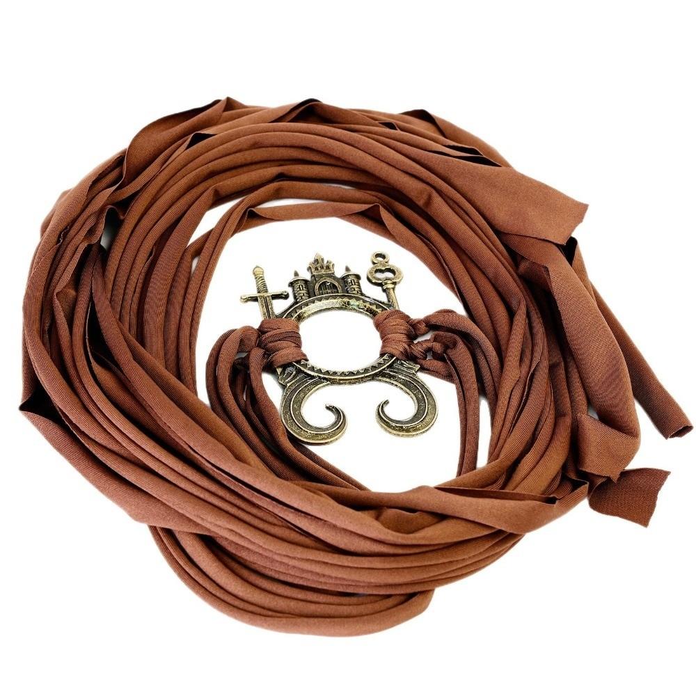 Средневековый Викинг Тролль Крест Пояс Очень Длинный Платье Корсет Универсальный Женский Веревочный Пояс для Женщин