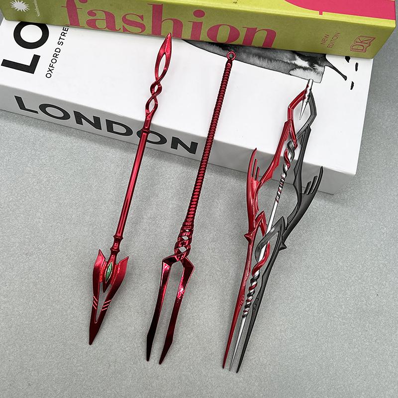 EVA Anime Replica Metal WeaponsModel Shinji Ikari Rei Ayanami Spear of Longinus Cassius Gaius Collectible Ornaments Toy Boy Gift