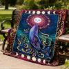 1pc Whale MoonOutdoor Blanket, Soft And Comfortable Blanket, Casual Warm Outdoor Blanket, Good Birthday Gift yy260328074