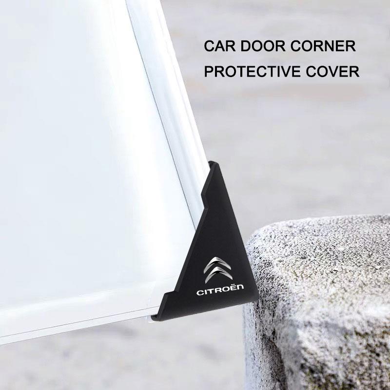 2Pcs Car Door Guard Edge Corner Protector Sticker Emblem Car Accessories For Citroen C2 C3 C4 C5 C6 C1 DS3 DS4 DS5 DS7 Xsara Berlingo Saxo Picasso