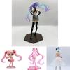 Хатсунэ Мику Мультяшный Виртуальный Певец Манга Статуэтка Фигурки Потрясающая Коллекционная Модель Игрушка