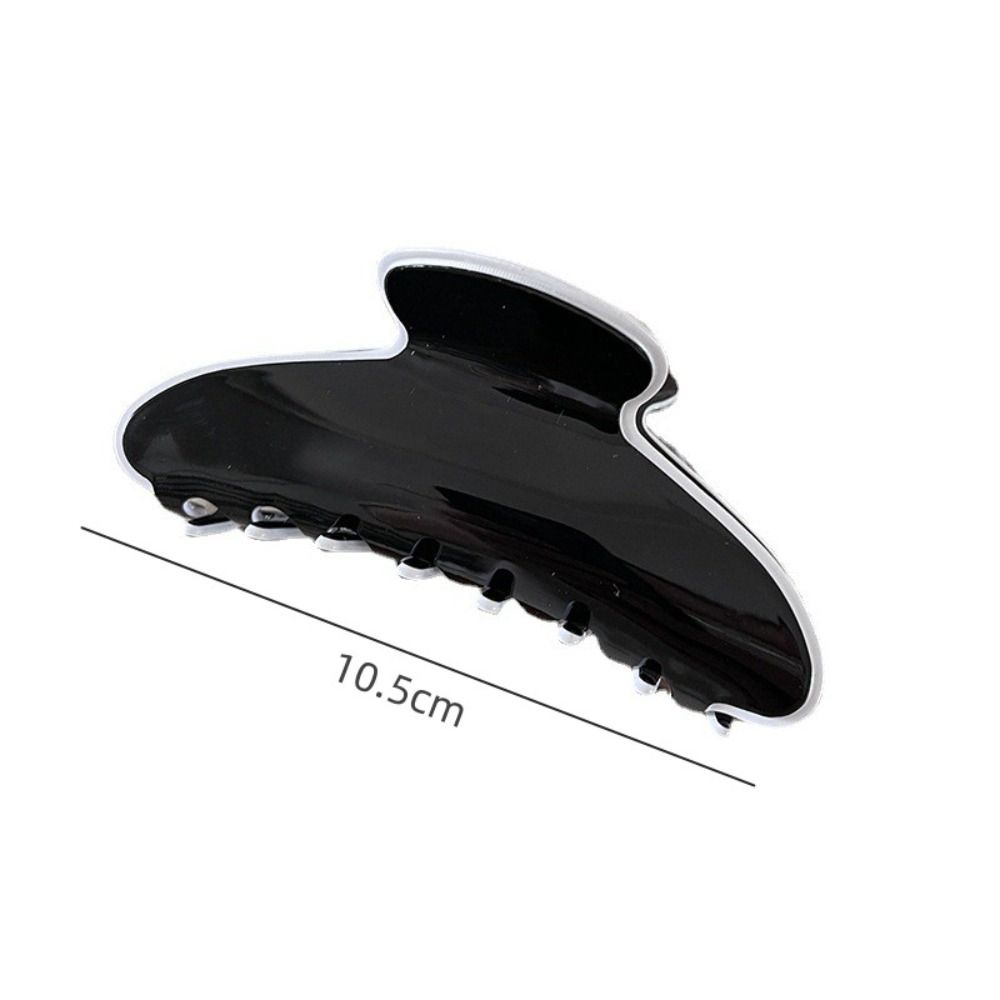 Simple Acrylic Elegant Hairpin Headwear Hair Clip Hair Claw Crab Clamps