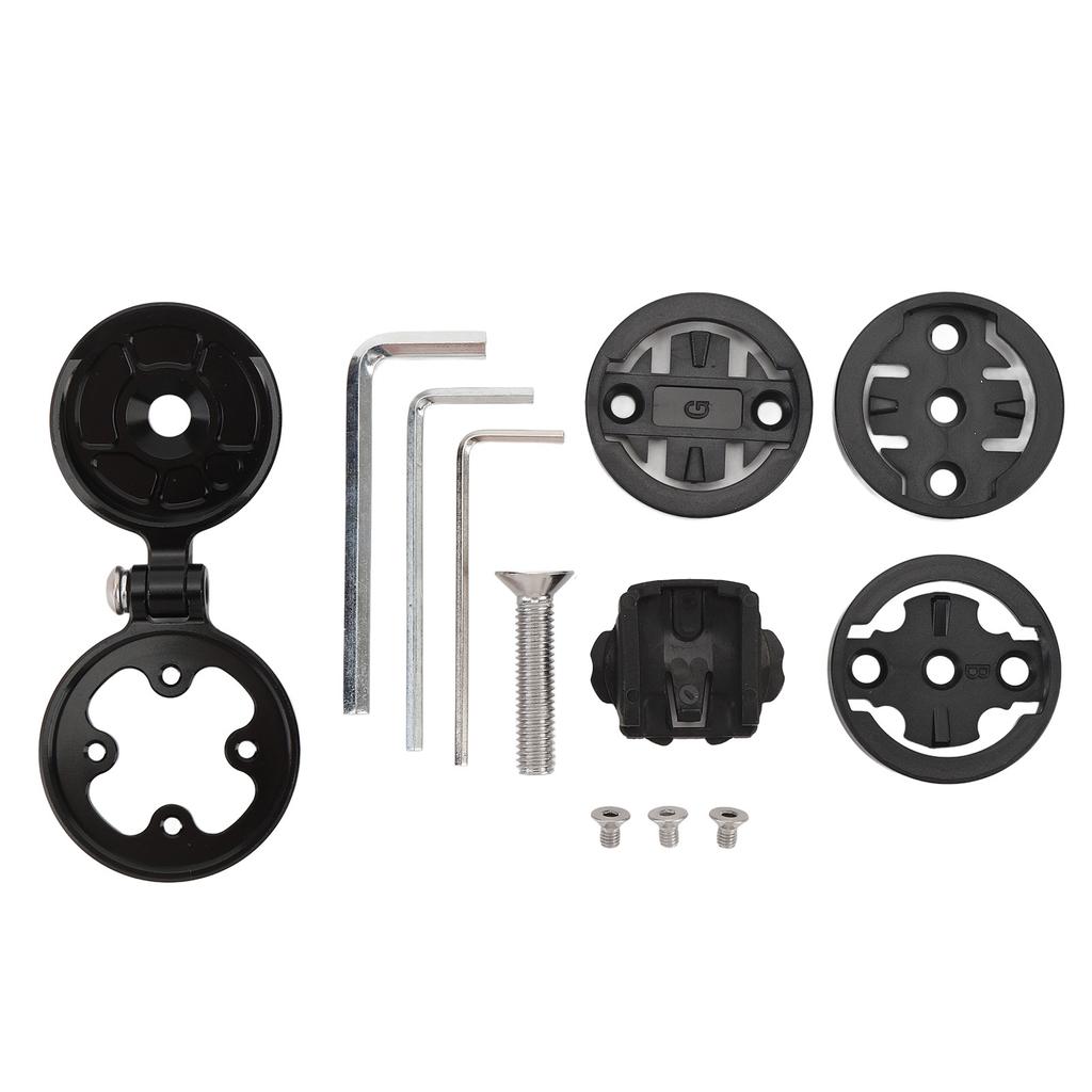 Крепление для велокомпьютера из алюминиевого сплава, выносное, комплект для крепления велокомпьютера с 4 адаптерами для