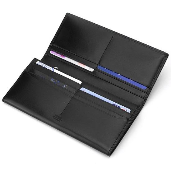 Porter Длинный кошелек Yoshida Bag SHEEN 110-02918 для мужчин из натуральной кожи (1. черный)