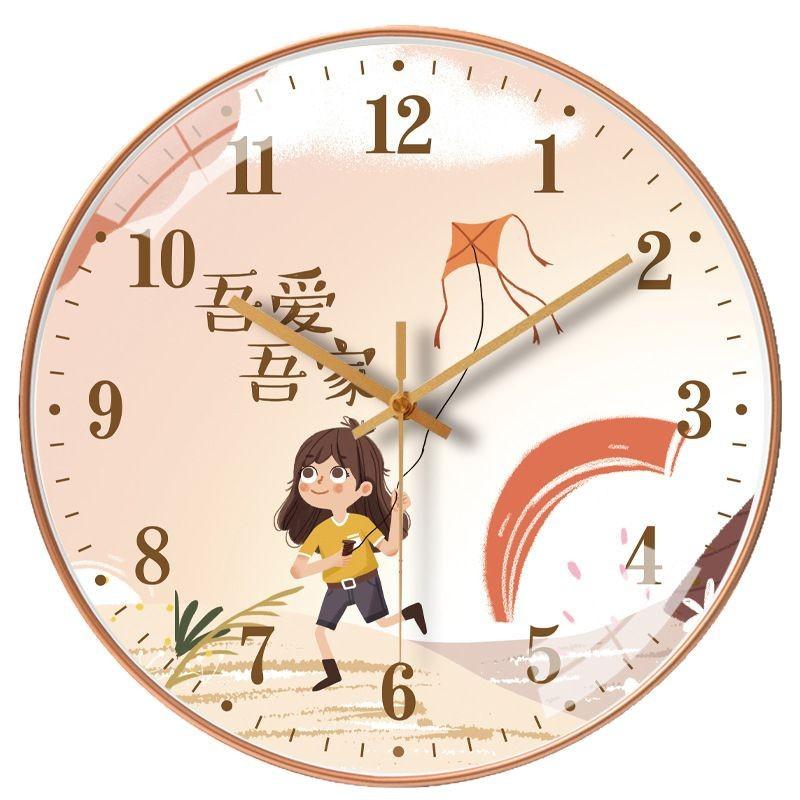 8-дюймовые 20 см современные простые часы для дома, гостиной, модные часы, креативные часы интернет-знаменитости, бесшумные настенные часы