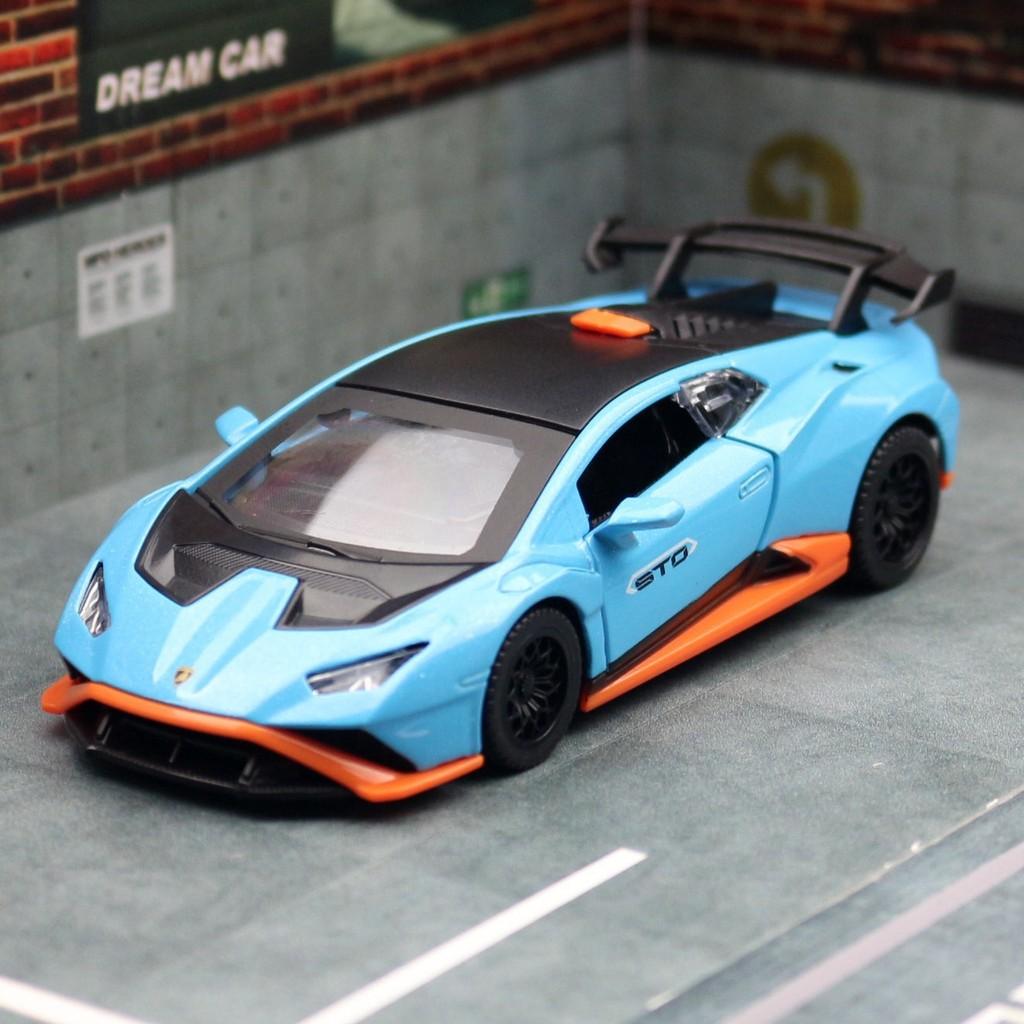 Lamborghini Sto Alloy Car Model With Inertia Control For Kids Collectors