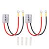 Кабели-перемычки для аккумулятора DC600V 50A Быстроразъемный разъем 10AWG для автомобиля, фургона, мотоцикла, дома на колесах, прицепа