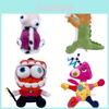 Lovely Soft Dinosaur Plush Doll Cute Circus Clown Candy Princess Plushie Gift