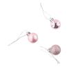 Elevate the Festivewith Pink Christmas Ball Ornaments Set of 24