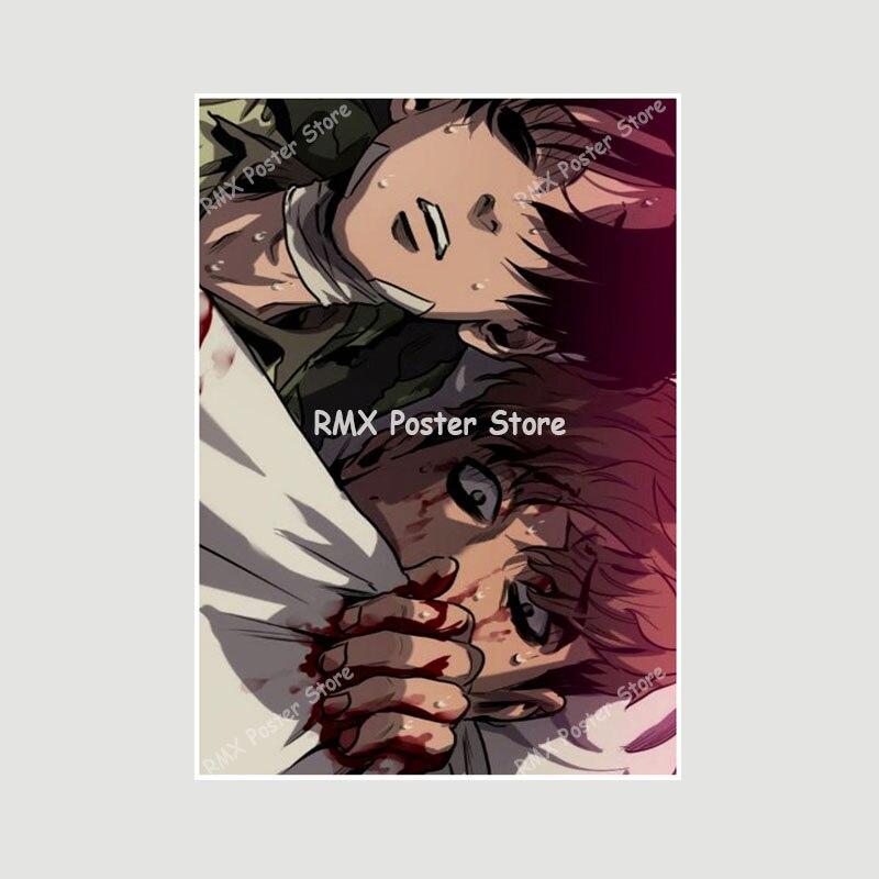 Белая бумага аниме Killing Stalking плакат манга персонаж живопись картина настенные художественные принты украшение для гостиной домашний декор