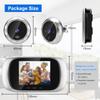 2.8 Inch LCD Digital Peephole Doorbell 90 Degree Door Eye Door Viewer Camera Night Vision Photo Door Ring Monitor