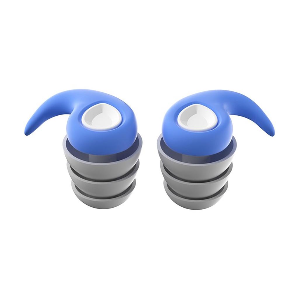 Беруши, мягкие силиконовые шумоподавляющие многоразовые беруши для сна, работы, учебы, путешествий, стрельбы и многого другого, 1 пара