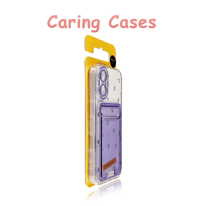 For iPhone 16 Pro Max Case Pink Clear Card Wallet Translucent TPU Slim Compatible with iPhone 15 14 13 12 11