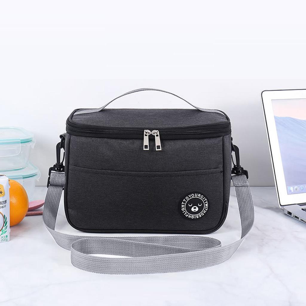 Изолированная коробка для обеда для пикника, портативная охлаждаемая сумка, водонепроницаемая сумка для обеда большой емкости, сумка для пикника
