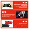 APK6  4Pcs Car Door Shock Absorber Gasket Silicone Shockproof Cushion For Jeep Grand Cherokee Patriot Renegade Compass Wrangler