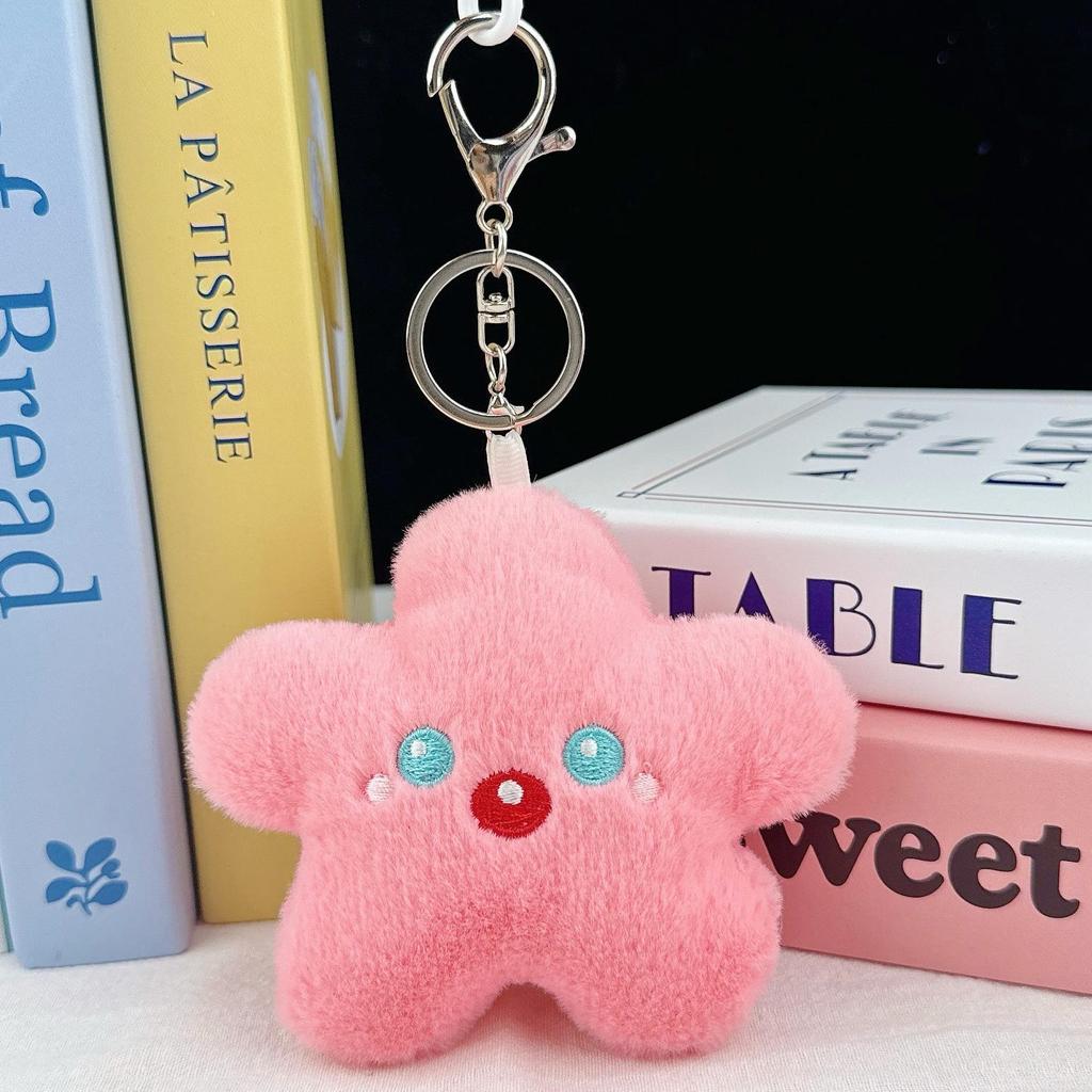 Креативный брелок в виде плюшевой куклы-звезды: Девичий Рюкзак Шарм Подвеска