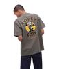Felix Embroidery Logo Embroidered Logo Short Sleeve Size T-Shirt, Men's T-Shirt, L, 310, Olive, 783-5134035