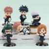6 шт./упаковка Фигурка Jujutsu Kaisen Q Posket Сатору Годжо Гэто Сугуру Юдзи 7 см Фигурка Коллекция Аниме Куклы Модель игрушки Украшения