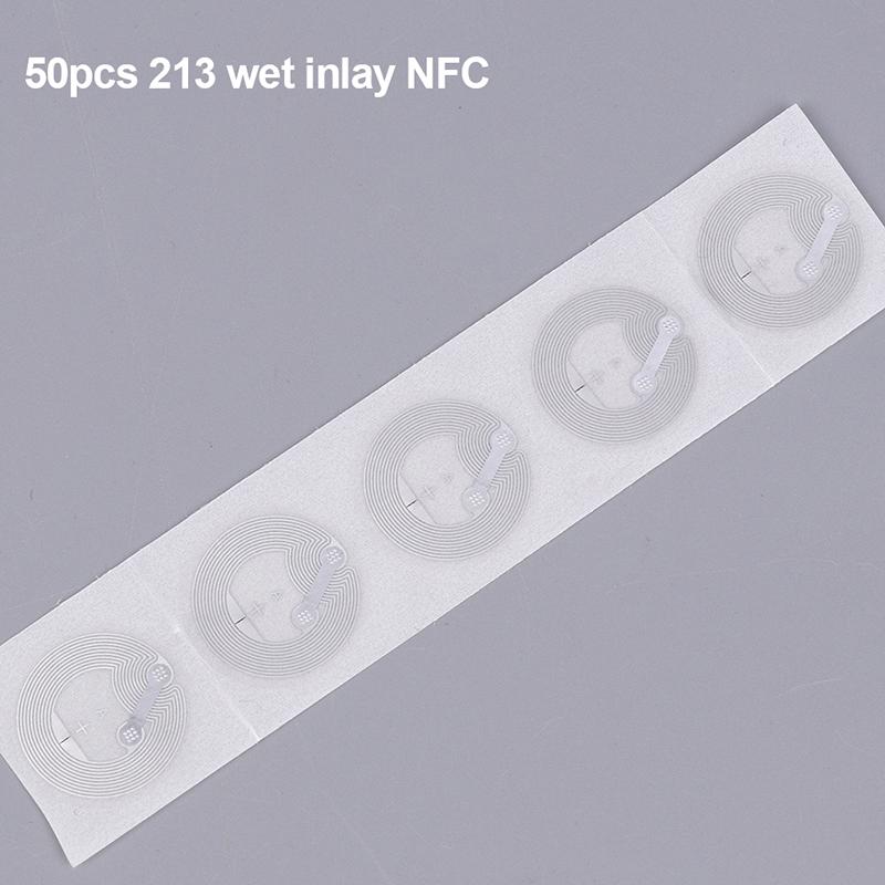 Горячая Распродажа 1/20/50 шт. NFC Наклейки Стикеры Бейджи Наклейка-Бирка RFID Электронная Метка Перезаписываемая Стикер с Секретным Ключом NFC Метки