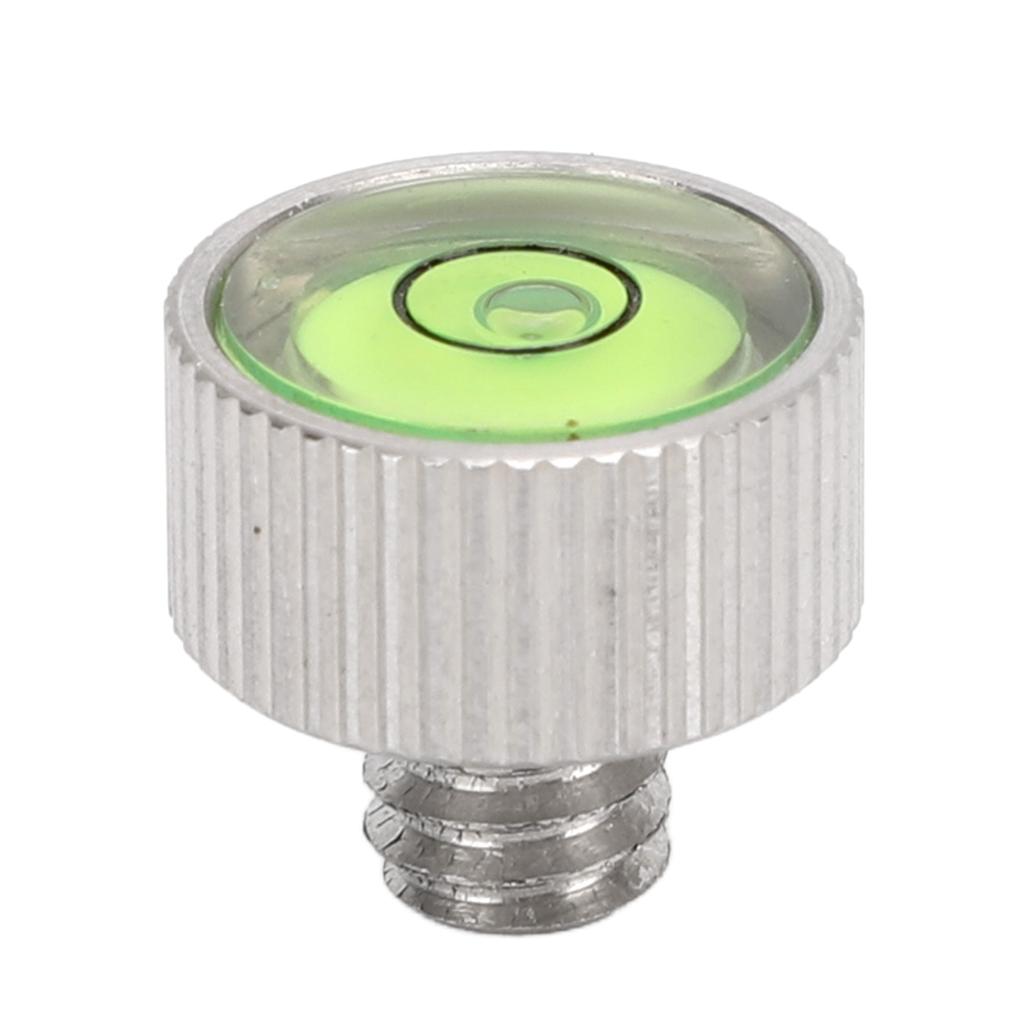 Small Bubble Level for 1 4 Inch Thread Mount Stainless Steel Camera Bubble Spirit Level for DSLR Mirrorless Camera Cage
