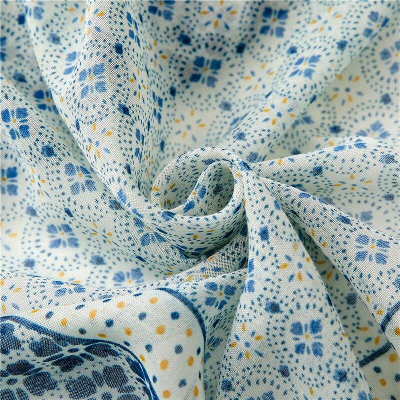 Модный женский испанский роскошный вискозный шарф с геометрическим рисунком, цветочные кисточки, шали и накидки, женский платок, снуд, мусульманский 180 * 90 см