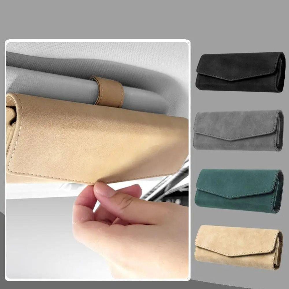 Eyeglasses Mount Eyeglass Hanger Clip Magnetic Car Glasses Holder Sunglasses Holders  Car Sun Visor