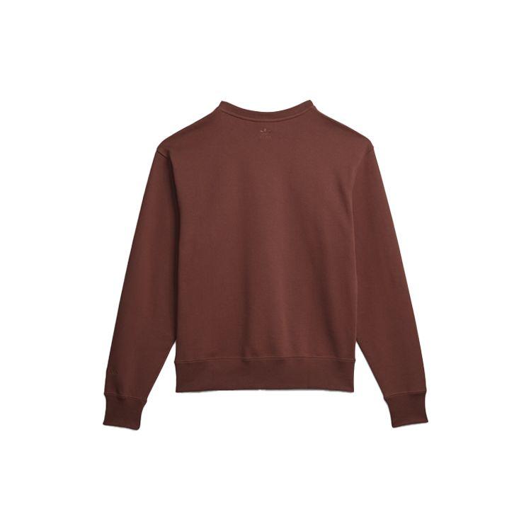Adidas Свитшот Originals Trefoil x Pharrell Williams Collab Solid Crewneck Sweatshirt Men Sweatshirt Deep-Earth-Brown H58312