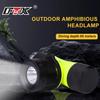 Налобный фонарь, 200-800 люмен, регулируемый сверхлегкий и яркий светодиодный перезаряжаемый налобный фонарь для наружного кемпинга, бега, езды на велосипеде, дайвинга, рыбалки