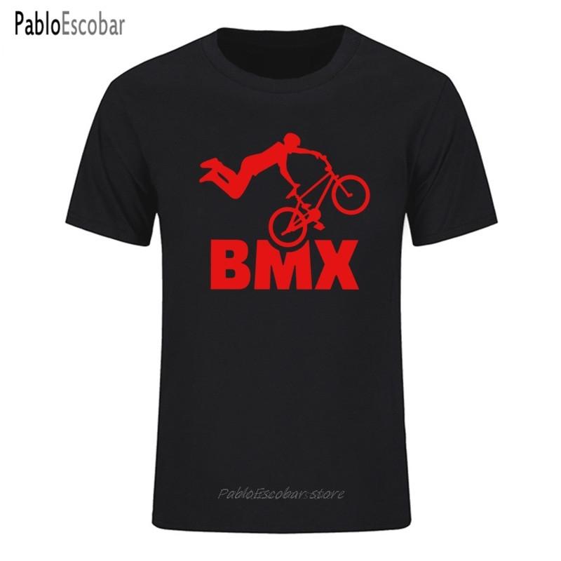 Newest Arrival Cool Design BMX BMXFreestyle Bicycle Motocross T Shirt Unisex Fashionable Short Sleeve Unisex Unisex T-shirt