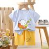 Children's Short Sleeved Set, Pure Cotton Boys' T-shirt, Baby's Summer Children's Clothing, Girls' Shorts, Baby Clothes, Summer Clothes