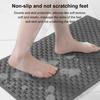 Bathroom Mat with Suction Cup Multiple Drainage Holes 40x70cm Comfortable Non-slip Shower Floor Pad Daily Use