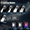 Мини светодиодный фонарик USB, портативный, с магнитом на торце, супер яркий, кемпинговый фонарь, боковой COB аварийный свет