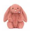 Jellycat Bonnie Rabbit Series Shy Reddish-brown Bonnie Rabbit Soothing Cute Companion Doll Plush Doll Sitting Height 18cm/31cm High