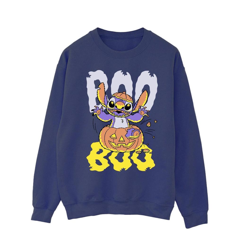 Lilo & Stitch Мужская толстовка Boo Pumpkin
