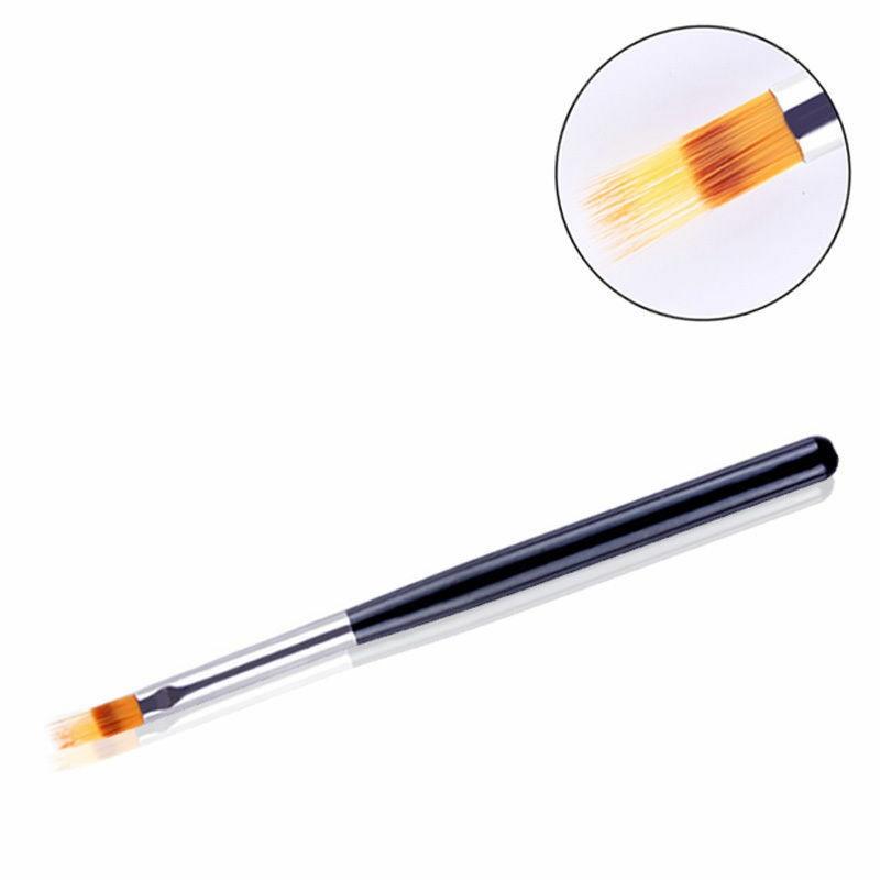 Ombre Pinsel Schwarz Nail Art Nagel Bürste Pen Farbverlauf Kammpinsel Gradient