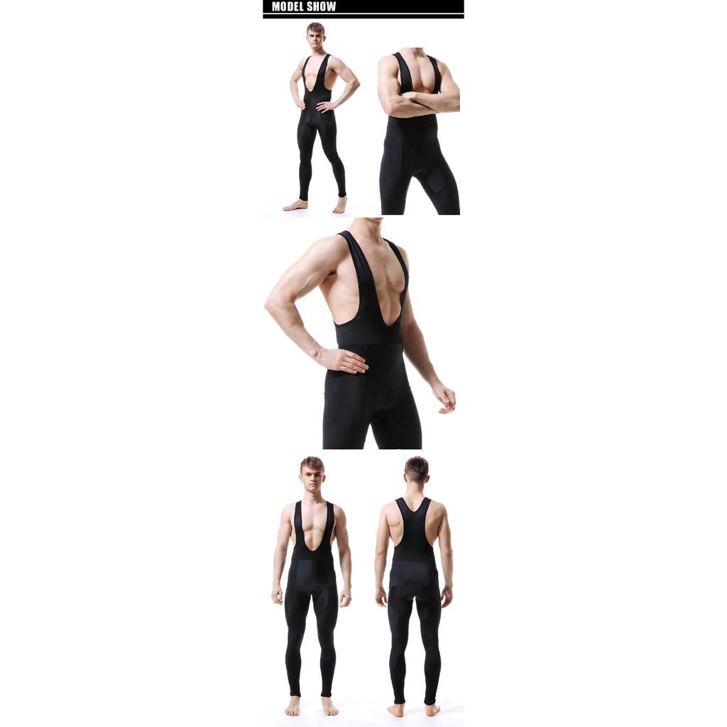 X-Tiger Whole Black 5D GEL Pad Pro Cycling Bib Pants MTB Bike Cycling Trousers Anti-sweat Quick-Dry Mountian Bike Bib Pants