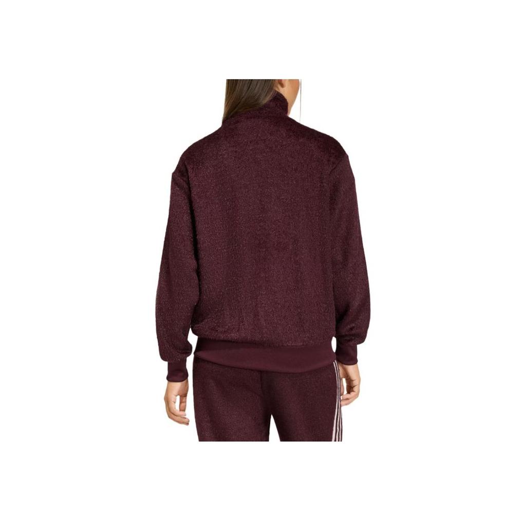 adidas Оригинальная трикотажная куртка Firebird из мохера, удобная, мягкая, приятная к коже, свободного кроя, женская куртка KS0428