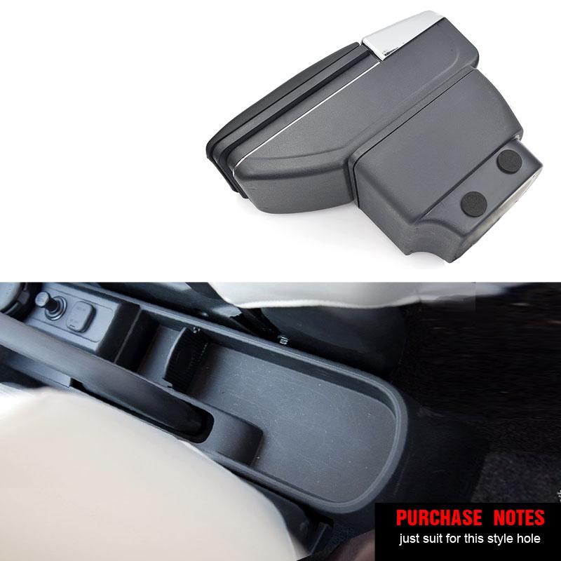 Для Mazda 2 подлокотник универсальный автомобильный центральный подлокотник ящик для хранения подстаканник аксессуары для модификации